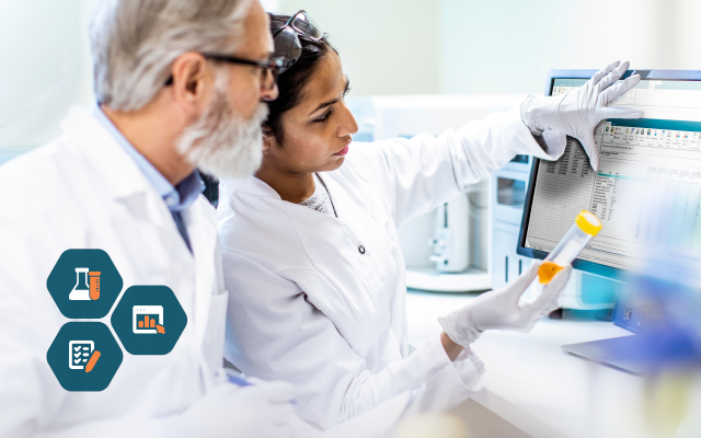Scientist Working, Discussing in The Laboratory